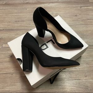 Aldo closed toe block heels